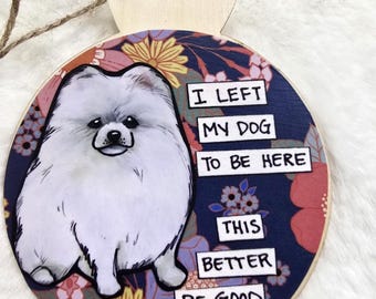 Pomeranian Dog Ornaments