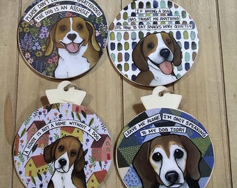 Beagle Dog Ornaments