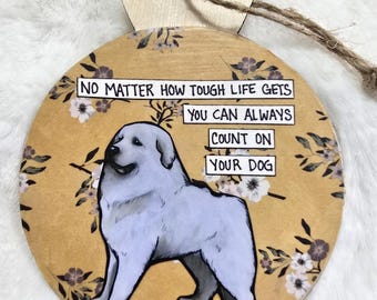 Great Pyrenees dog ornaments