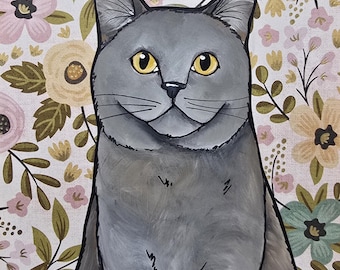 I Meowed, cat wall art print