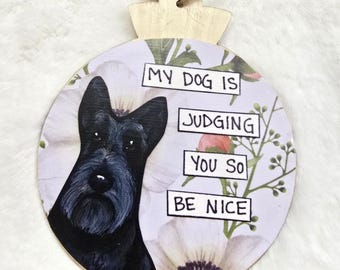 Scotty Dog Ornaments