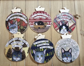 Cat Ornaments