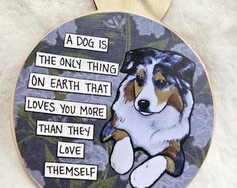 Australian Shepherd ornaments