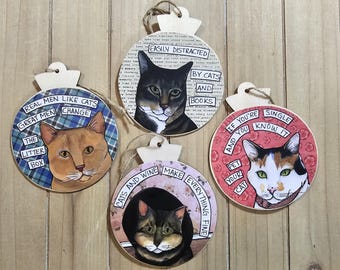 CAT ANIMAL ORNAMENTS