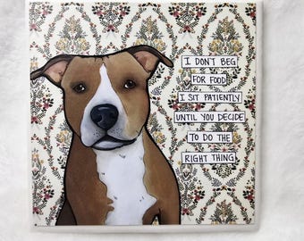 DOG COASTER TILES 