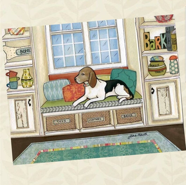 The Beagles Bed Etsy