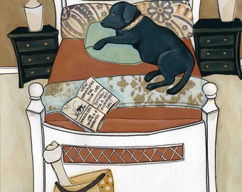 Adore My Lab, Labrador retriever hond kunstprint