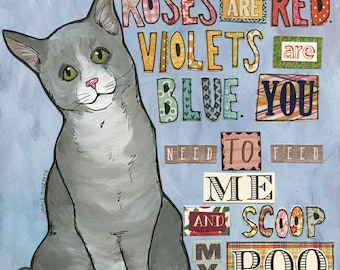 CAT QUOTE PRINTS