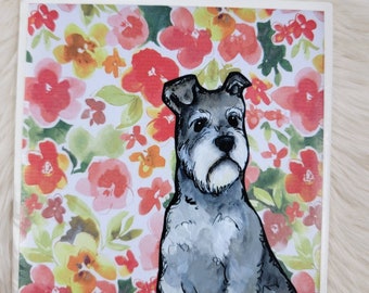 Schnauzer tile