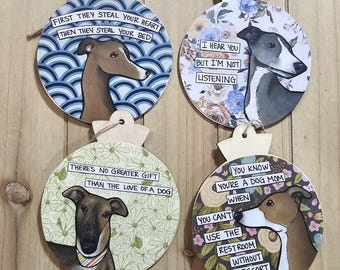 Italian Greyhound Dog Ornaments