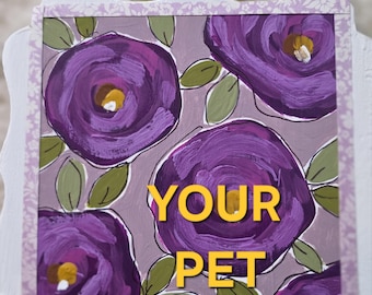 Personalized Pet Portraits