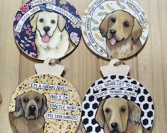 Golden Retriever Ornaments