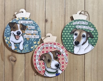 Jack Russell Terrier Dog Ornaments