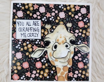 Giraffe tile