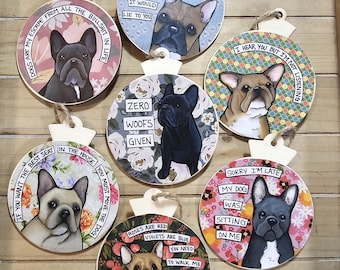 French Bulldog Ornaments