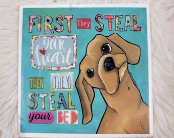 Dachshund tile