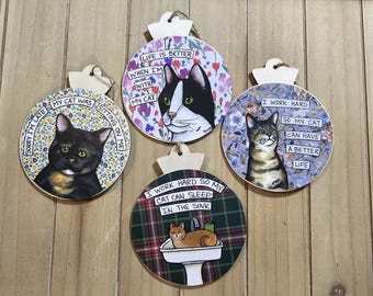 Cat Ornaments