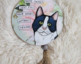 Fill Your Heart, cat ornament