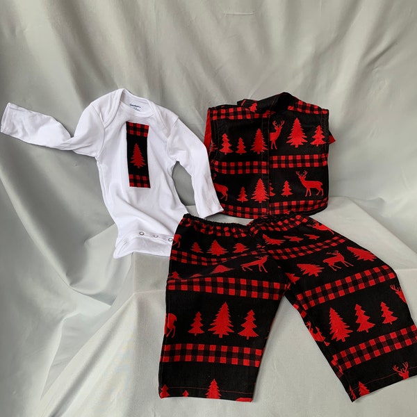 Infant pants/vest set