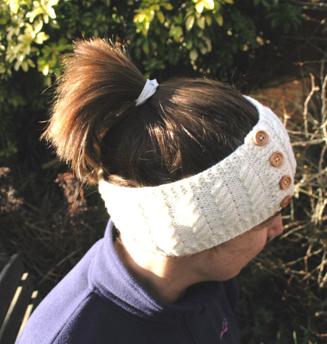 Knitting Pattern for Cabled Headband - Easy Cable Knitting - Etsy