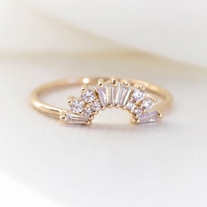 Diamond ring on emi top
