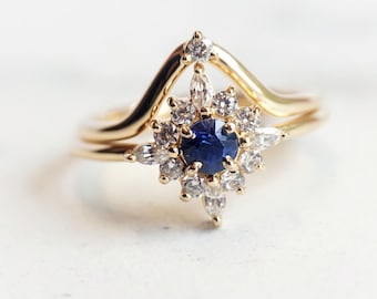 Skylar Crown | Diamond Contour Band, Crown Curved Band, Diamond Stacking Ring, Stacking Wedding Band, Diamond Wedding Band