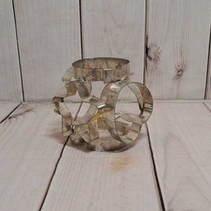 Antique Cookie Cutter / 6 Sided All Unique / Biscuit Cutter