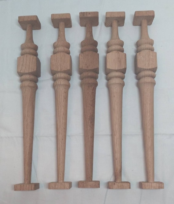Unfinished best sale wood turnings