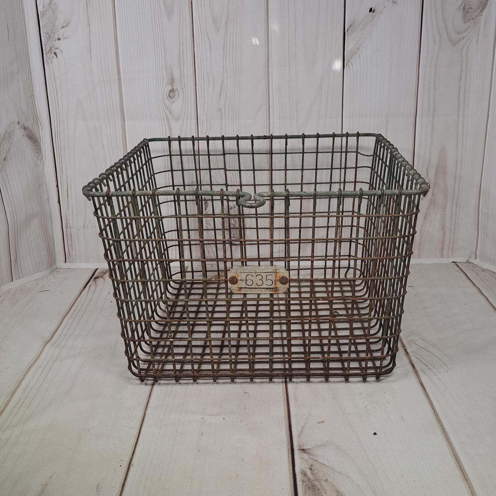 Vintage Locker Baskets - Etsy