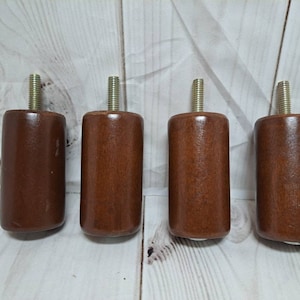 Set of Four Table Legs /  Furniture Legs / Stool Legs