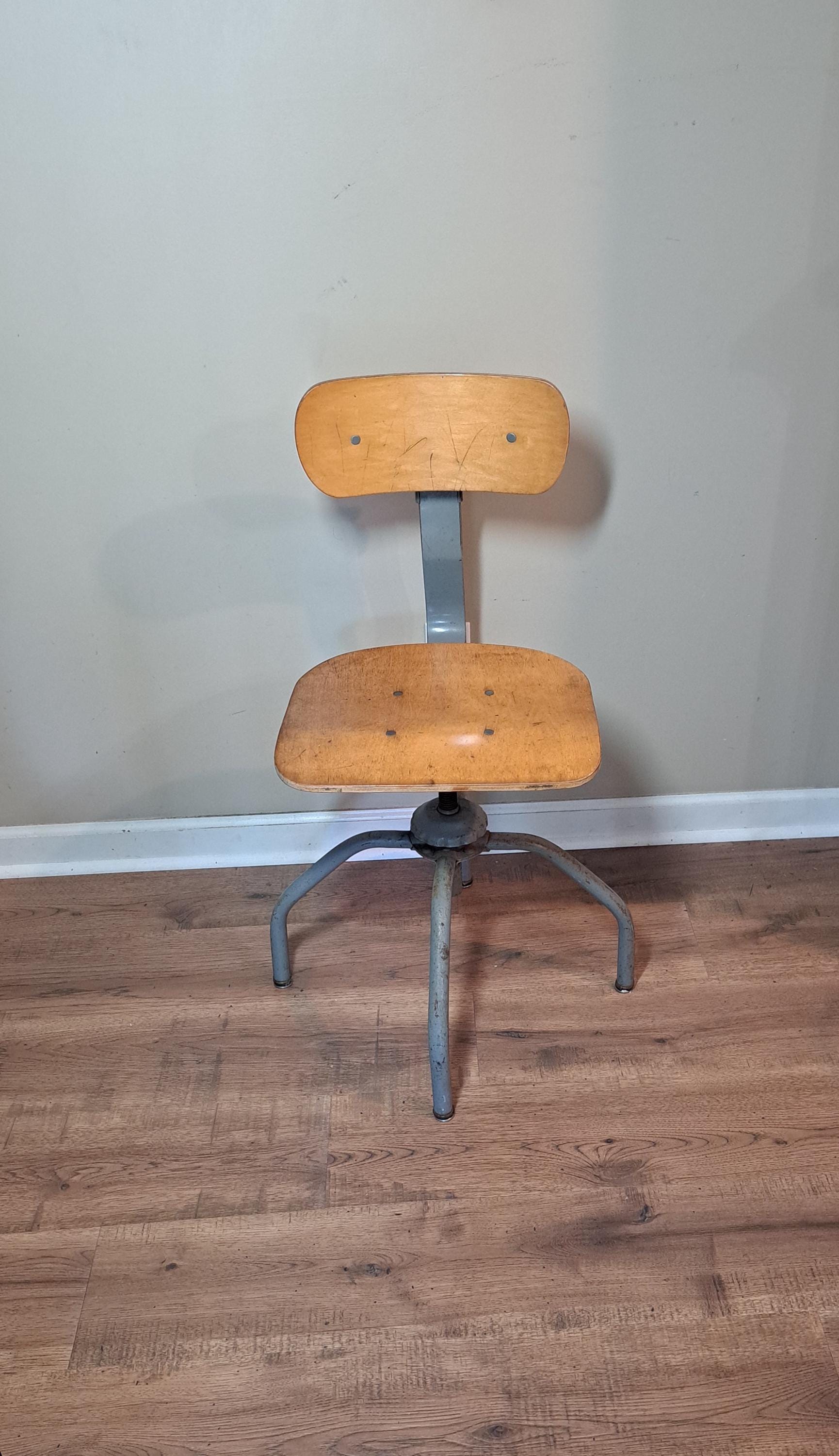 Vintage Industrial Singer Sewing Chair Stool - Etsy