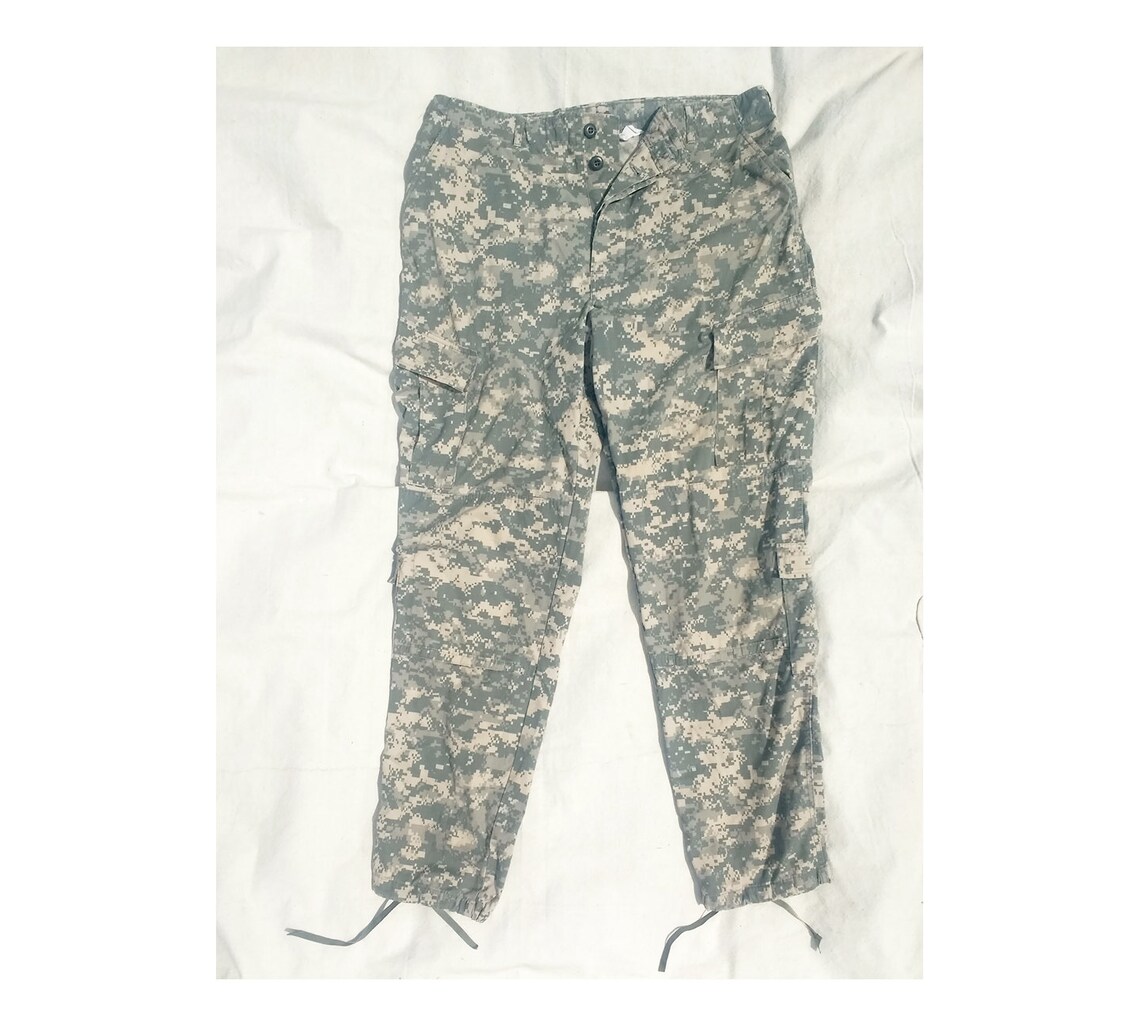 Vintage Army Pants Digital Camo 90s Combat Pants Army Issue | Etsy