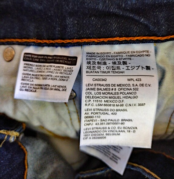 Levis Jeans Big and Tall Jeans Size 48 Jeans All Cott… Gem