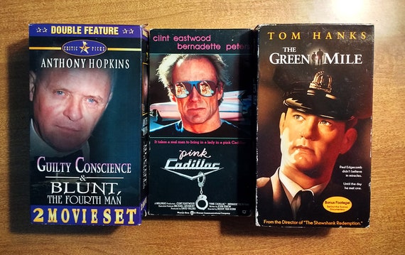 Vintage Lot 4 Vhs Movies Green Mile Stephen King Tom Hanks Etsy