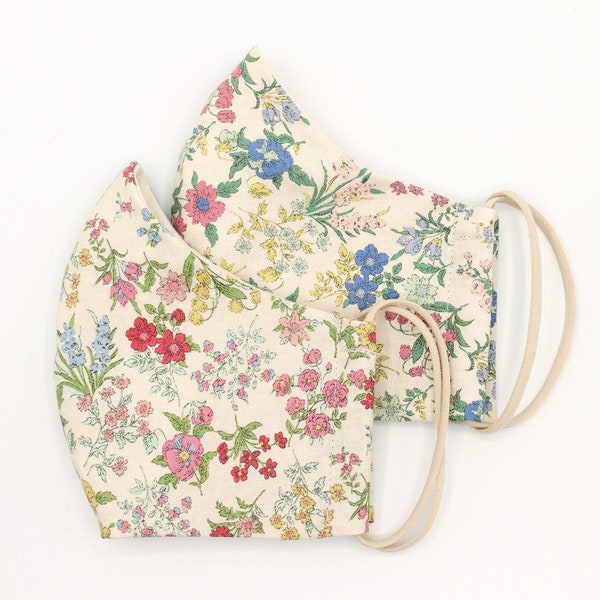 Floral Mask - Etsy