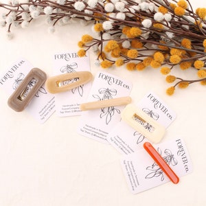 Neutral Jumbo Clips/ Resin Alligator Clips/ Fancy Barrette/ Non-Slip Hair clip/ Trendy/ Easter/ 1990s