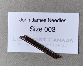 John James Saddlers' Harness Needles Mini Packs