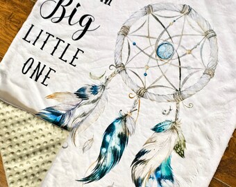 dream catcher baby boy bedding