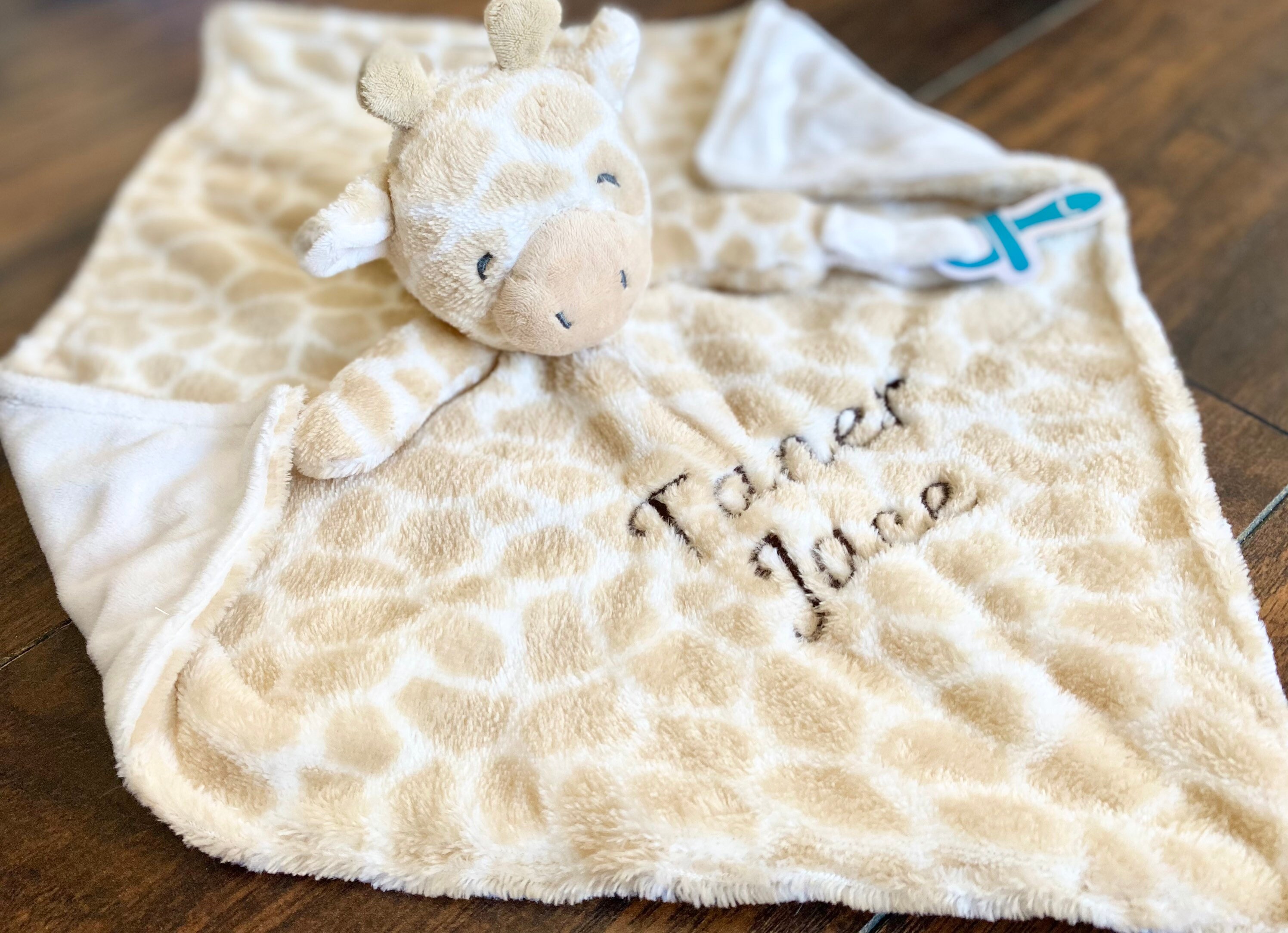 Personalized Security Blanket Baby Girl Gift Baby Boy Gift Etsy