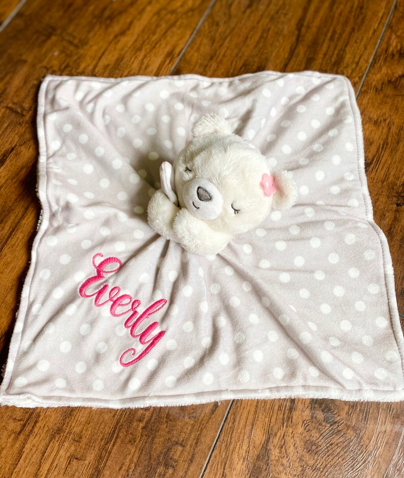 Personalized Security Blanket Baby Girl Gift Baby Boy Gift Etsy