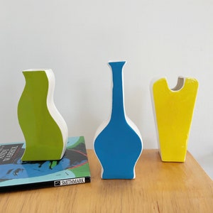 90’s bud vase trio -set of 3