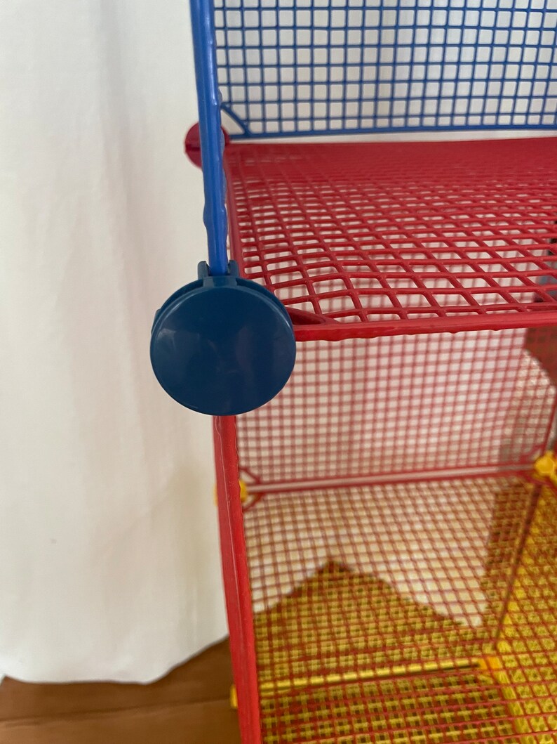 Vintage Grid Storage Cubes / Primary Colors Etsy