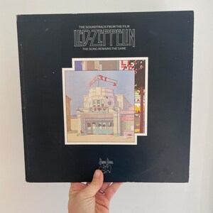 VINTAGE Original LED ZEPPELIN the Song Remains the Same Vinyl