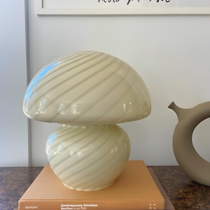 Vintage Murano mushroom lamp