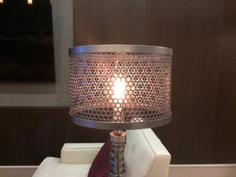 Custom Metal Lamp Shades Etsy