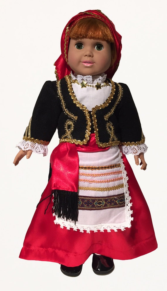 Crete Costume American Girl Doll | Etsy