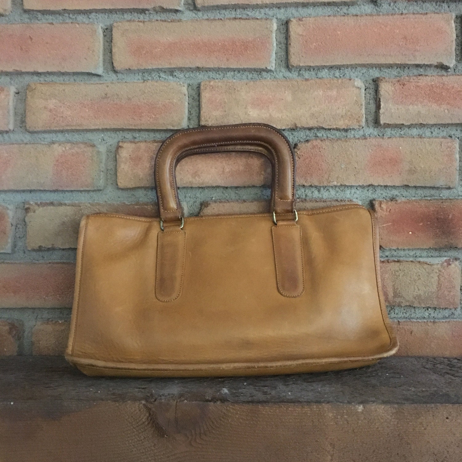 vintage coach leather satchel