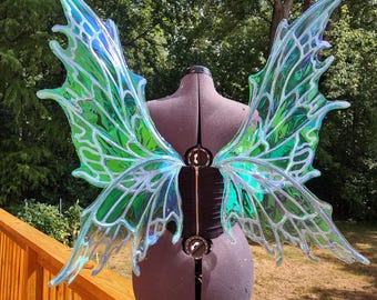 Blue Stratus Fairy Wings
