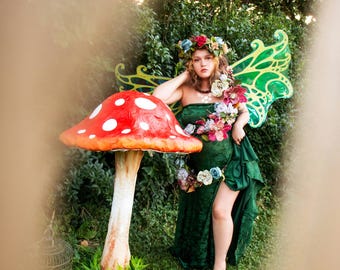 Green rhythm Fairy Wings