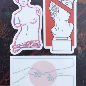 Art History Vinyl Sticker Pack